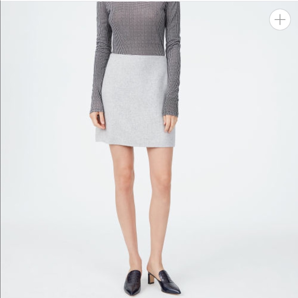 Club Monaco Wool Centie Skirt